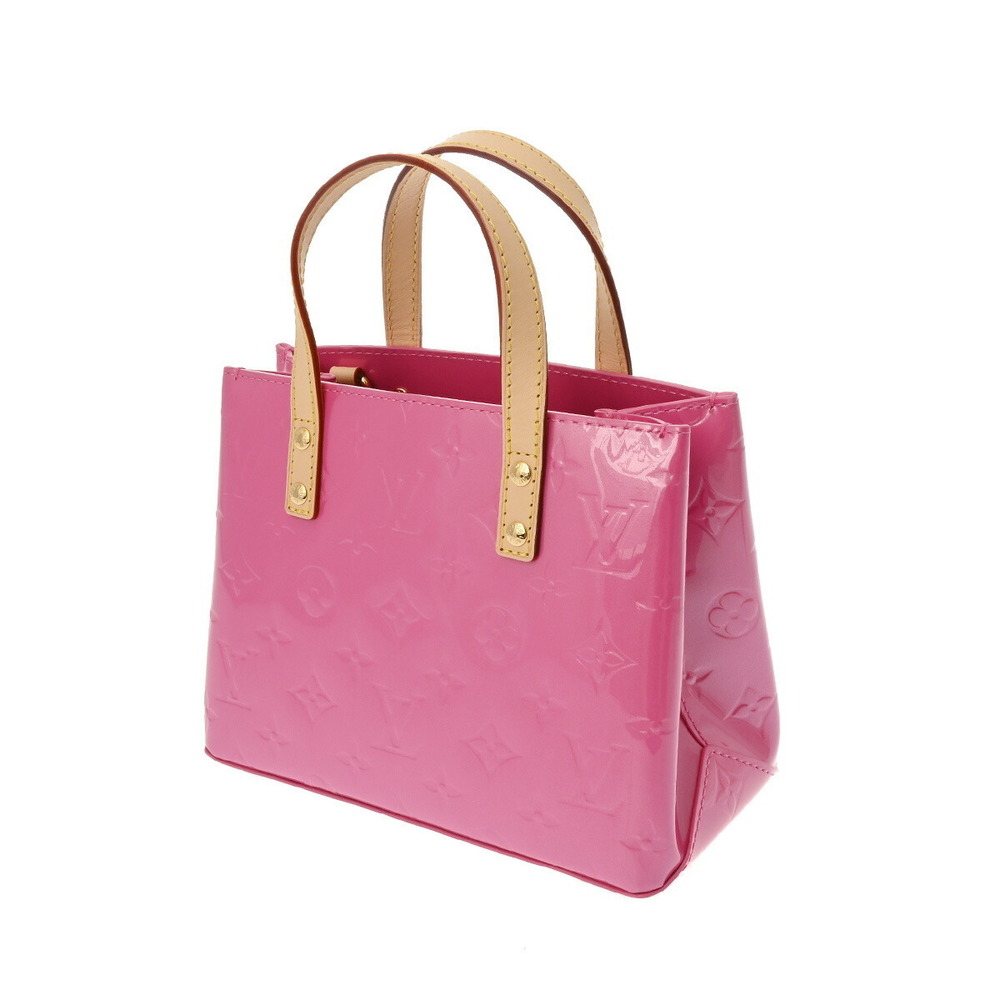 Louis Vuitton Vernis PM Pink Monogram Lead Neon Handbag